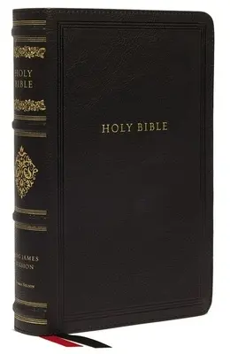 Kjv, Breitrandige Referenzbibel, Sovereign Collection, Lederweich, Schwarz, Rote Schrift, Komfortdruck: Heilige Bibel, King James Version - Kjv, Wide-Margin Reference Bible, Sovereign Collection, Leathersoft, Black, Red Letter, Comfort Print: Holy Bible, King James Version