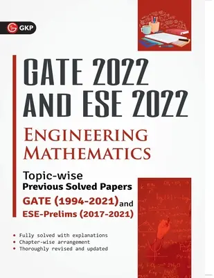 GATE 2022 & ESE Prelim 2022 - Ingenieurmathematik - thematisch gegliederte, gelöste Aufgaben - GATE 2022 & ESE Prelim 2022 - Engineering Mathematics - Topic-wise Previous Solved Papers