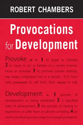 Provokationen für die Entwicklung - Provocations for Development