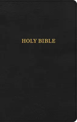 KJV Thinline Referenzbibel, Schwarze Lederoberfläche - KJV Thinline Reference Bible, Black Leathertouch