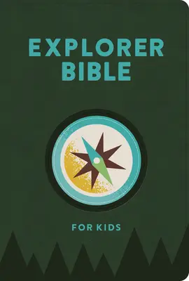 CSB Explorer Bibel für Kinder, Olive Compass Lederimitat - CSB Explorer Bible for Kids, Olive Compass Leathertouch