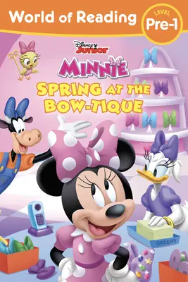 Welt des Lesens Disney Junior Minnie Spring at the Bow-Tique - World of Reading Disney Junior Minnie Spring at the Bow-Tique