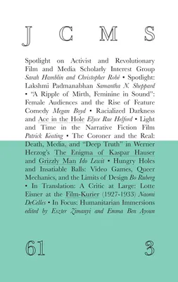 Zeitschrift für Kino- und Medienwissenschaft, Vol. 61, Nr. 3 - Journal of Cinema and Media Studies, Vol. 61, No. 3