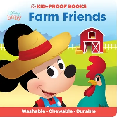 Disney Baby: Farm Friends Kindersichere Bücher - Disney Baby: Farm Friends Kid-Proof Books