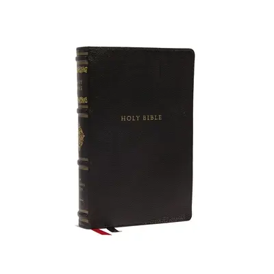 Nkjv, Breitrandige Referenzbibel, Sovereign Collection, Echtes Leder, Schwarz, Rote Schrift, Komfortdruck: Heilige Bibel, New King James Version - Nkjv, Wide-Margin Reference Bible, Sovereign Collection, Genuine Leather, Black, Red Letter, Comfort Print: Holy Bible, New King James Version