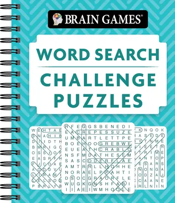 Denkspiele - Wortsuch-Herausforderungspuzzles - Brain Games - Word Search Challenge Puzzles