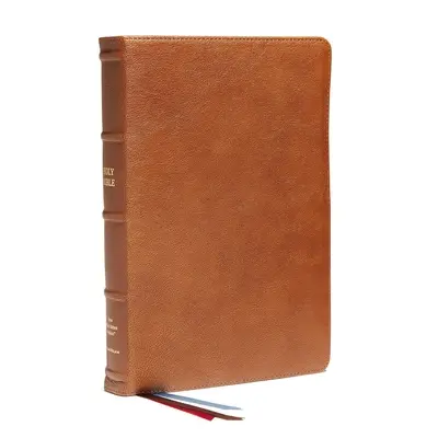 Nkjv, End-Of-Verse Referenzbibel, Personal Size Large Print, Premium Ziegenleder, Braun, Premier Collection, Red Letter, Comfort Print: Heilige Bi - Nkjv, End-Of-Verse Reference Bible, Personal Size Large Print, Premium Goatskin Leather, Brown, Premier Collection, Red Letter, Comfort Print: Holy Bi