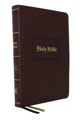 Kjv, Personal Size Large Print Reference Bible, Vintage Series, Lederweich, Braun, Red Letter, Thumb Indexed, Comfort Print: Heilige Bibel, King James V - Kjv, Personal Size Large Print Reference Bible, Vintage Series, Leathersoft, Brown, Red Letter, Thumb Indexed, Comfort Print: Holy Bible, King James V