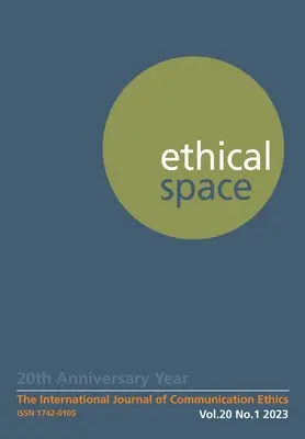 Ethischer Raum Vol. 20 Ausgabe 1 - Ethical Space Vol. 20 Issue 1