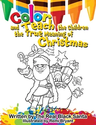 Farbe und lehre die Kinder die wahre Bedeutung von Weihnachten - Color and Teach the Children the True Meaning of Christmas