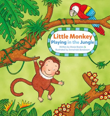 Kleiner Affe. Spielend im Dschungel - Little Monkey. Playing in the Jungle