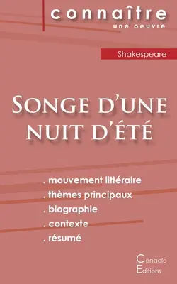 Fiche de lecture Songe d'une nuit d't de Shakespeare (Analyse littraire de rfrence et rsum complet)