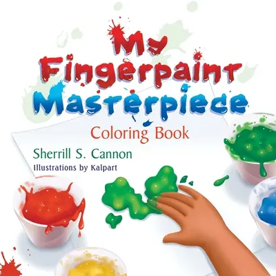 Mein Fingerpaint-Meisterwerk-Malbuch - My Fingerpaint Masterpiece Coloring Book
