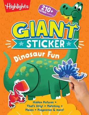 Riesenaufkleber Dinosaurier-Spaß - Giant Sticker Dinosaur Fun