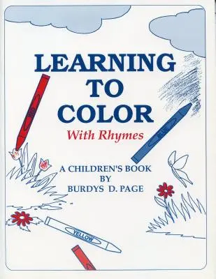 Mit Reimen malen lernen - Learning to Color with Rhymes