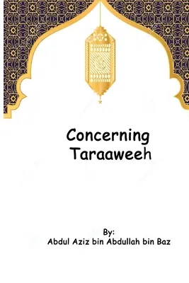 Betreffend Taraaweeh - Concerning Taraaweeh