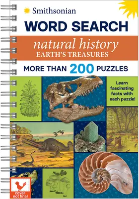 Smithsonian Wortsuche Naturgeschichte: Die Schätze der Erde - Smithsonian Word Search Natural History: Earth's Treasures