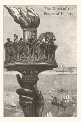 Jahrgangsjournal Die Fackel der Freiheitsstatue - Vintage Journal The Torch of the Statue of Liberty