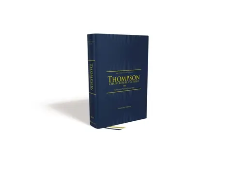 Niv, Thompson Kettenreferenzbibel, Hardcover, Marine, rote Schrift, Komfortdruck - Niv, Thompson Chain-Reference Bible, Hardcover, Navy, Red Letter, Comfort Print