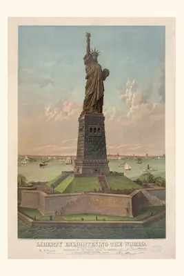 Jahrgangsjournal Liberty Enlightening the World, New York Harbor - Vintage Journal Liberty Enlightening the World, New York Harbor