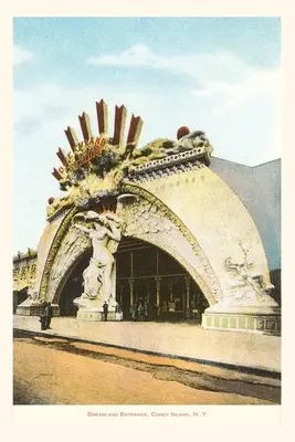 Jahrgangsjournal Eingang zum Dreamland, Coney Island, New York City - Vintage Journal Dreamland Entrance, Coney Island, New York City