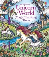 Einhornwelt Zaubermalbuch - Unicorn World Magic Painting Book