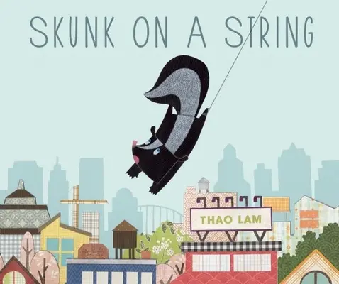 Stinktier an einer Schnur - Skunk on a String