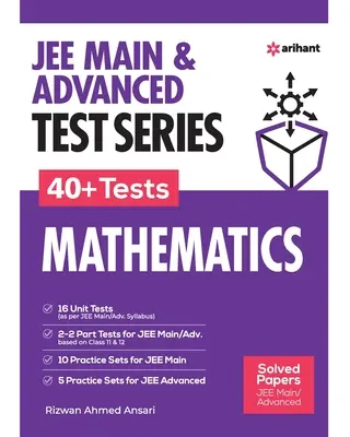 JEE Mains & Advanced Test Series 40+ Tests Mathematik - JEE Mains & Advanced Test Series 40+ Tests Mathematics