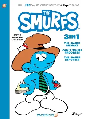 Schlümpfe 3 in 1 Band 8: Die Schlumpfdrohung, Schlumpfen kann man nicht, und der Schlumpf-Reporter - Smurfs 3 in 1 Vol. 8: Collecting the Smurf Menace, Can't Smurf Progress, and the Smurf Reporter
