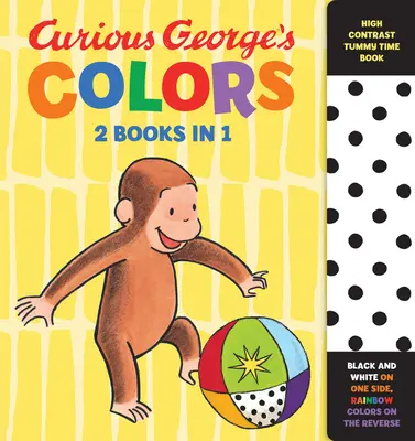 Curious George's Colors: Bauchzeitbuch mit hohem Kontrast - Curious George's Colors: High Contrast Tummy Time Book