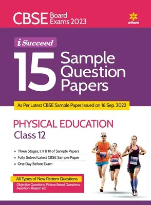 CBSE Board Exam 2023 I-Succeed 15 Sample Question Papers Physical Education Klasse 12 - CBSE Board Exam 2023 I-Succeed 15 Sample Question Papers Physical Education Class 12th