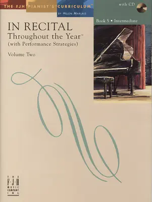 In Recital(r) Throughout the Year, Band 2, Heft 5: Mit Vortragsstrategien - In Recital(r) Throughout the Year, Vol 2 Bk 5: With Performance Strategies