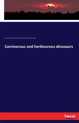 Fleischfressende und pflanzenfressende Dinosaurier - Carnivorous and herbivorous dinosaurs