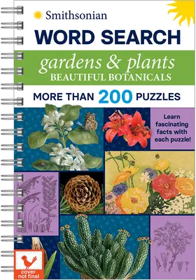 Smithsonian Wortsuche Schöne Pflanzen Gärten und Pflanzen - Smithsonian Word Search Beautiful Botanicals Gardens and Plants