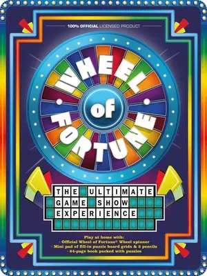 Glücksrad-Spiel-Dose: Mit offizieller Glücksrad-Drehscheibe und vielen Puzzles! - Wheel of Fortune Game Tin: With Official Wheel of Fortune Wheel Spinner and Tons of Puzzles!