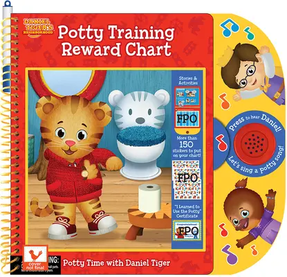 Daniel Tiger Töpfchentraining-Belohnungsübersicht - Daniel Tiger Potty Training Reward Chart