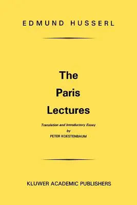 Die Pariser Vorlesungen - The Paris Lectures