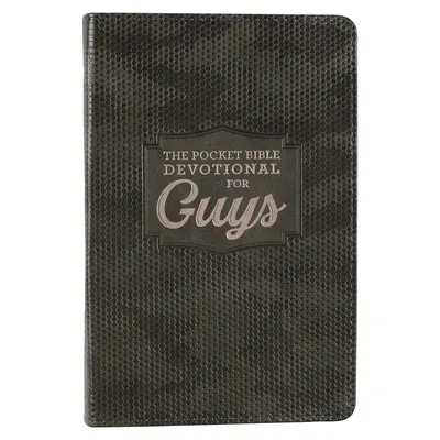 Taschenbibel Devotionalien für Jungs Kunstleder - Pocket Bible Devotional for Guys Faux Leather