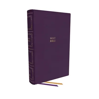 Kjv, Paragraph-Style Large Print Thinline Bible, Lederweich, Lila, Rote Schrift, Comfort Print: Heilige Bibel, King James Version - Kjv, Paragraph-Style Large Print Thinline Bible, Leathersoft, Purple, Red Letter, Comfort Print: Holy Bible, King James Version