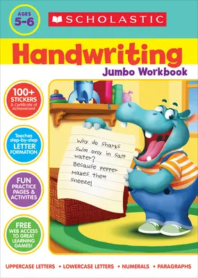 Scholastic Handwriting Jumbo Arbeitsbuch - Scholastic Handwriting Jumbo Workbook