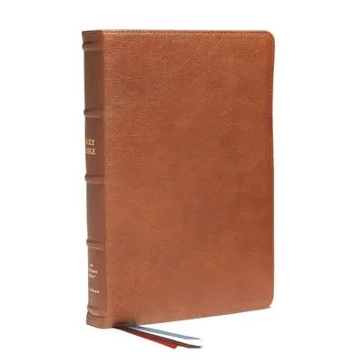 Nkjv, End-Of-Verse Reference Bible, Personal Size Large Print, Premium Ziegenleder, Braun, Premier Collection, Red Letter, Thumb Indexed, Comfort - Nkjv, End-Of-Verse Reference Bible, Personal Size Large Print, Premium Goatskin Leather, Brown, Premier Collection, Red Letter, Thumb Indexed, Comfort