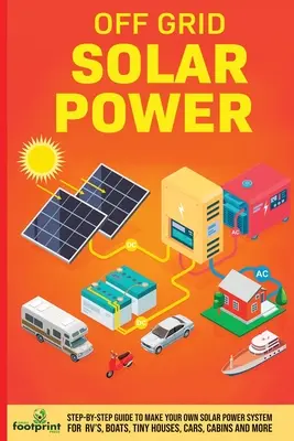 Off Grid Solar Power: Schritt-für-Schritt-Anleitung zum Bau eines eigenen Solarenergiesystems für Wohnmobile, Boote, kleine Häuser, Autos, Hütten und mehr in so wenig wie möglich - Off Grid Solar Power: Step-By-Step Guide to Make Your Own Solar Power System For RV's, Boats, Tiny Houses, Cars, Cabins and More in as Littl