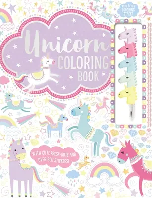 Einhorn-Malbuch - Unicorn Coloring Book