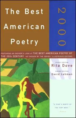 Die beste amerikanische Lyrik 2000 - The Best American Poetry 2000