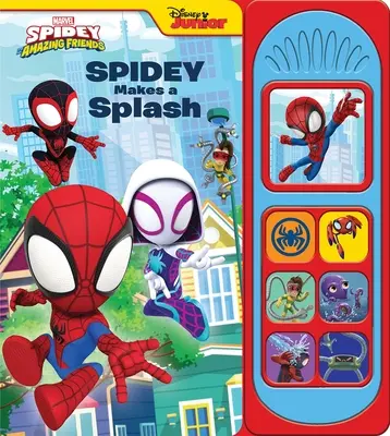 Disney Junior Marvel Spidey und seine erstaunlichen Freunde: Spidey macht einen Spritzer Soundbuch - Disney Junior Marvel Spidey and His Amazing Friends: Spidey Makes a Splash Sound Book