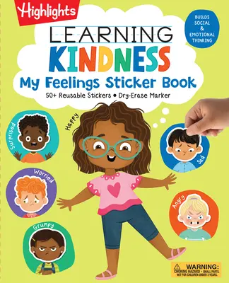 Freundlichkeit lernen My Feelings Sticker Book - Learning Kindness My Feelings Sticker Book