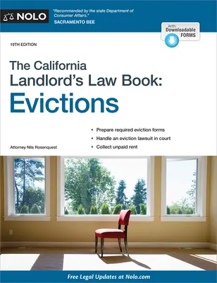 Das kalifornische Gesetzbuch für Vermieter: Zwangsräumungen - The California Landlord's Law Book: Evictions