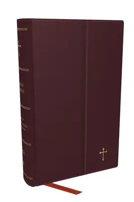 NKJV Compact Paragraph-Stil Bibel W / 43.000 Querverweise, Burgundy Leatherflex W / Magnetic Flap, Red Letter, Comfort Print: Heilige Bibel, New King - NKJV Compact Paragraph-Style Bible W/ 43,000 Cross References, Burgundy Leatherflex W/ Magnetic Flap, Red Letter, Comfort Print: Holy Bible, New King