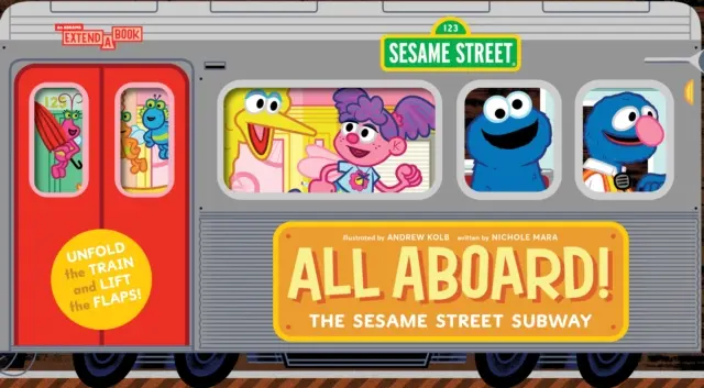 Alle an Bord! der Sesamstraßen-U-Bahn (ein Abrams-Extend-A-Book) - All Aboard! the Sesame Street Subway (an Abrams Extend-A-Book)