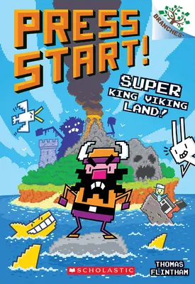 Super King Viking Land!: Ein Zweigbuch (Press Start! #13) - Super King Viking Land!: A Branches Book (Press Start! #13)